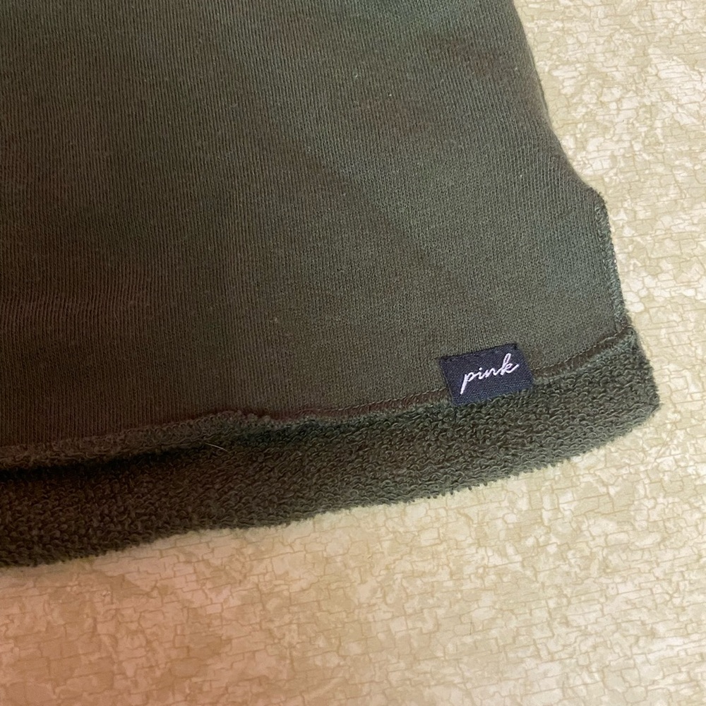 Pink Reversible Crop Sweatshirt - Picture 2 of 6